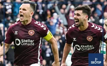 SBOTOP: Unbeaten Hearts Stun Celtic 3-1 to Go Eight Points Clear in Scottish Premiership Under Derek McInnes