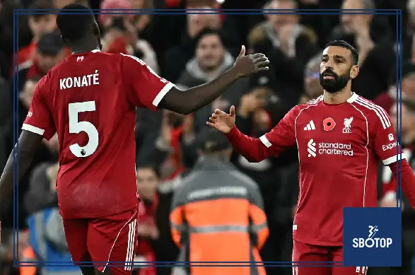 SBOTOP: Mohamed Salah Reaches 250 Goals as Liverpool Defeat Aston Villa 2-0 to End Losing Streak Under Arne Slot