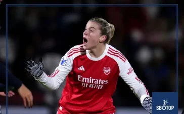 SBOTOP: Arsenal Women Secure 2-1 Victory Over Real Madrid as Russo Continues Scoring Streak