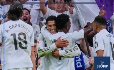 SBOTOP: Bellingham Seals Dramatic 2-1 Win for Real Madrid in Fiery El Clasico to Extend Lead Over Barcelona in LaLiga