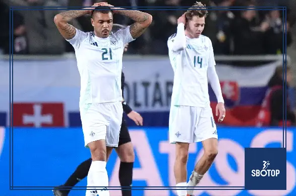 SBOTOP: Northern Ireland’s Automatic World Cup Hopes Crushed as Late Slovakia Strike Seals 1-0 Defeat but Play-Off Spot Remains Intact
