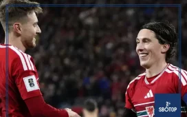 SBOTOP Wales 7-1 North Macedonia: Harry Wilson Hat-Trick Leads Bellamy's Side to Home Play-Off