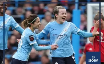 SBOTOP: Lauren Hemp Shines on Injury Comeback as Man City Women Dominate Man Utd 3–0 in Derby Victory