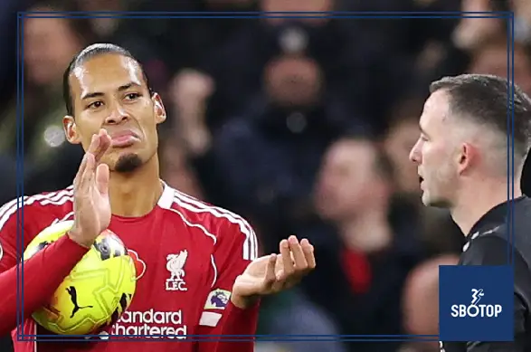 SBOTOP: Liverpool Reach Out to PGMOL Over Disallowed Van Dijk Goal in Man City Loss Raising Major Concerns