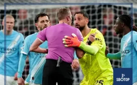 SBOTOP: Ruben Dias Furious as Harvey Barnes’ Challenge on Donnarumma Goes Unpunished in Newcastle Win Over Man City