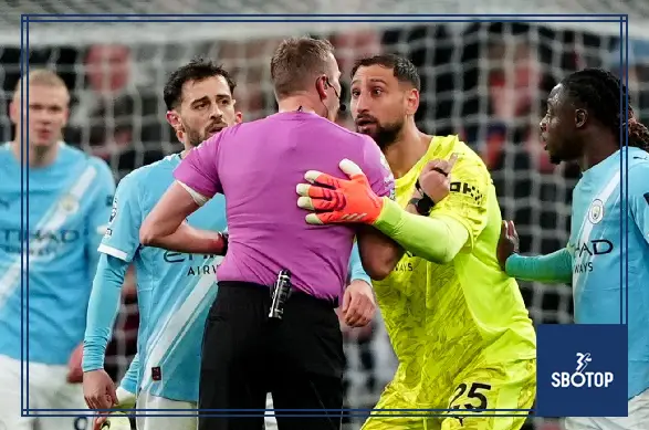 SBOTOP: Ruben Dias Furious as Harvey Barnes’ Challenge on Donnarumma Goes Unpunished in Newcastle Win Over Man City