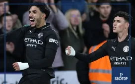SBOTOP: Omar Marmoush’s Late Goal Rescues Manchester City from Early Scare in 3-1 Victory Over Swansea