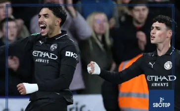 SBOTOP: Omar Marmoush’s Late Goal Rescues Manchester City from Early Scare in 3-1 Victory Over Swansea