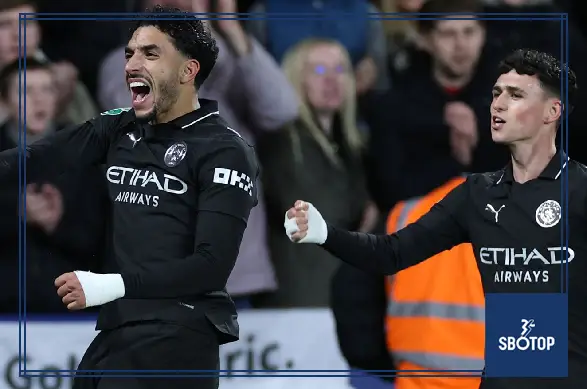 SBOTOP: Omar Marmoush’s Late Goal Rescues Manchester City from Early Scare in 3-1 Victory Over Swansea