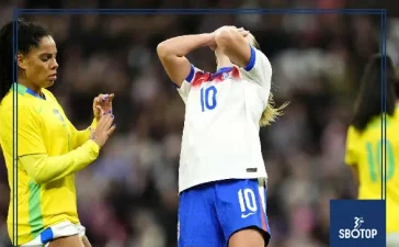 SBOTOP: Brazil Stun England 2–1 as Sarina Wiegman’s Reigning European Champions Fall Short in Manchester Friendly