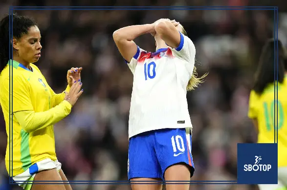 SBOTOP: Brazil Stun England 2–1 as Sarina Wiegman’s Reigning European Champions Fall Short in Manchester Friendly
