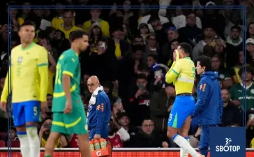 SBOTOP: Premier League Stars Shine as Brazil Defeat Senegal 2–0 but Arsenal’s Gabriel Faces Injury Concern
