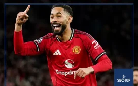 SBOTOP: Man Utd Overpower Brighton 4–2 as Matheus Cunha Nets Debut Goal in Ruben Amorim’s Third Consecutive Premier League Triumph