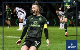 SBOTOP: Callum McGregor’s 95th-Minute Screamer Gives Celtic 1-0 Win Over St Mirren Keeping Pressure on Hearts