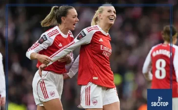 SBOTOP: Arsenal Edge Liverpool 2-1 as Smith’s Stunner and Blackstenius’ Winner Extend Visitors’ Winless Run