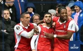 SBOTOP: Gabri Martinez Strikes as Rangers Held 1-1 by Braga Dimming Qualification Hopes Despite Numerical Advantage