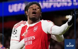 SBOTOP: Arsenal Claim Statement Champions League Victory Over Bayern Munich with Goals from Madueke and Martinelli