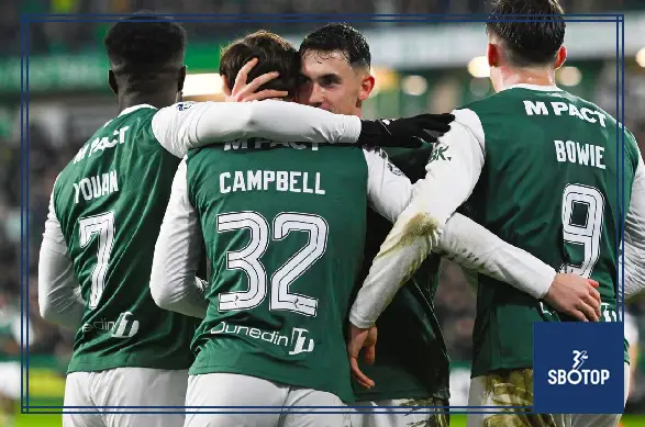 SBOTOP: Hibernian Cruise to 3-0 Victory Over Falkirk with Goals from Bowie and Boyle