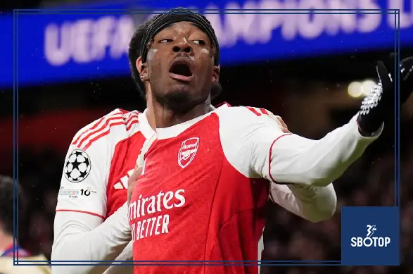 SBOTOP: Arsenal Claim Statement Champions League Victory Over Bayern Munich with Goals from Madueke and Martinelli