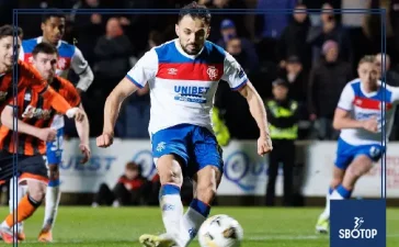 SBOTOP: Nedim Bajrami’s Last-Minute Penalty Salvages Draw for Dundee United Against Rangers Amid Fan Frustration