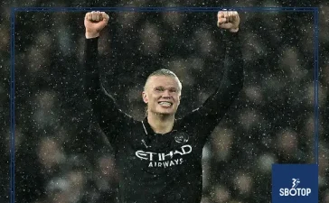 SBOTOP: Haaland Hits Century as Man City Edge Fulham in Nine-Goal Thriller