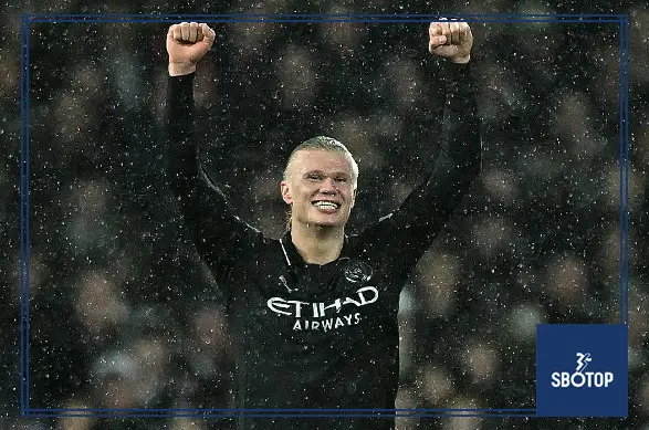SBOTOP: Haaland Hits Century as Man City Edge Fulham in Nine-Goal Thriller