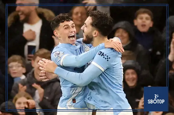 SBOTOP: Man City Beat Sunderland 3-0 with Foden on Target as Guardiola’s Side Narrow Gap to Arsenal