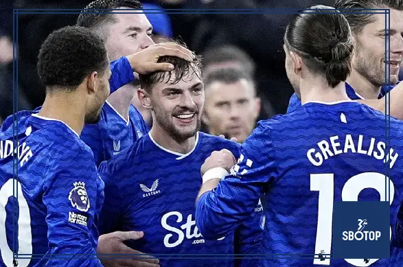 SBOTOP: Everton Triumph 3-0 Over Nottingham Forest as Thierno Barry Scores First Goal for the Toffees