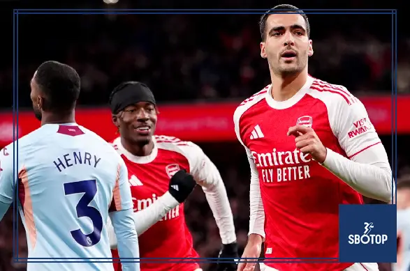 SBOTOP Mikel Merino Shines in Match-Winning Performance Against Brentford: Could He Be Arsenal's Top Striker