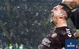 SBOTOP: Wilfried Nancy’s Troubling Debut as Celtic Boss Ends in 2–1 Defeat to Hearts Keeping Visitors Top of the League