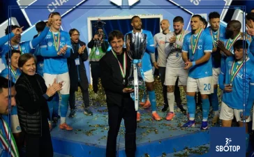 SBOTOP Napoli Win Supercoppa Italiana as De Laurentiis Sends Clear Message : Trust Antonio Conte