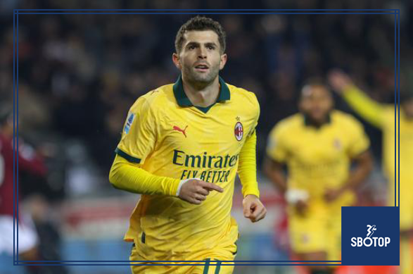 SBOTOP : AC Milan vs Sassuolo Preview In Form Christian Pulisic Faces Jay Idzes Test