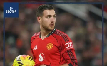 SBOTOP : Dalot Downplays His First Man United Goal at Old Trafford After Draw vs West Ham