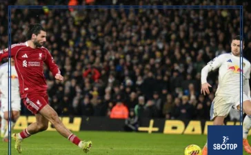 SBOTOP : Dominik Szoboszlai Shocked as Liverpool Surrender 2-0 Lead in Draw Against Leeds United