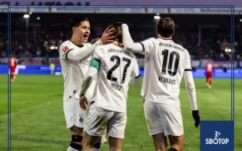 SBOTOP : Kevin Diks Shines Bright as Gladbach Coach Expresses Full Satisfaction Following Mainz Rout