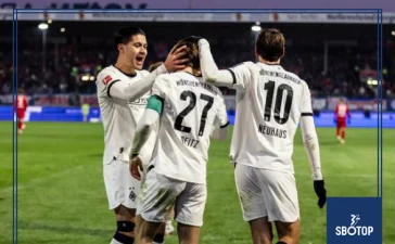 SBOTOP : Kevin Diks Shines Bright as Gladbach Coach Expresses Full Satisfaction Following Mainz Rout