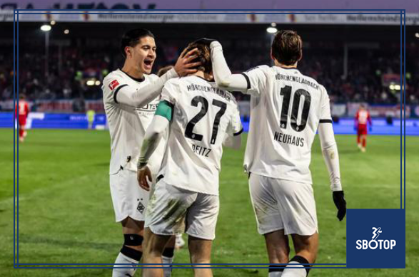 SBOTOP : Kevin Diks Shines Bright as Gladbach Coach Expresses Full Satisfaction Following Mainz Rout