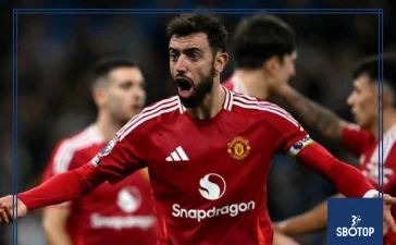 SBOTOP : Manchester United Captain Bruno Fernandes Open to Playing in Spain or Italy