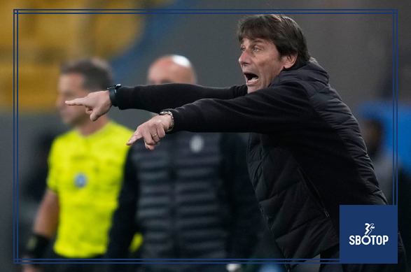 SBOTOP : Napoli Win Supercoppa as Antonio Conte Stays Humble but Takes Swipe at Manchester United