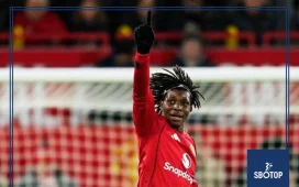 SBOTOP : Patrick Dorgu Scores First Goal for Manchester United