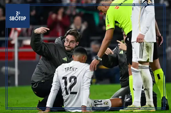 SBOTOP : Real Madrid’s Alexander Arnold Sidelined for Two Months with Thigh Injury