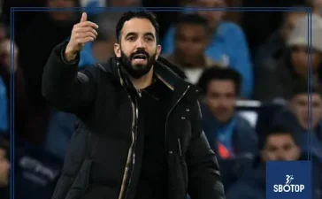 SBOTOP : Ruben Amorim Defies Media Pressure to Persist with Three At the Back at Man United