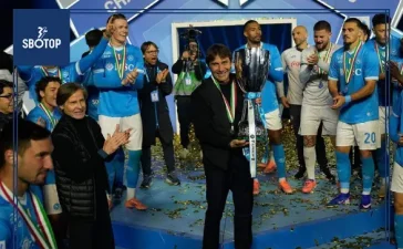 SBOTOP: Napoli Clinch Supercoppa Italiana Title, De Laurentiis Sends Strong Message About Antonio Conte