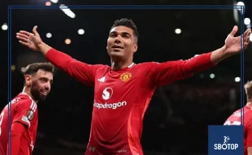 SBOTOP: Casemiro’s £119m Investment Shows Its Impact on Manchester United Over Four Seasons