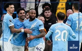 SBOTOP Man City Defeat Wolves 2-0: Marmoush and Semenyo Shine as Haaland Sits Guehi Makes Debut