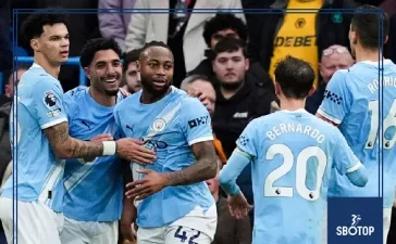 SBOTOP Man City Defeat Wolves 2-0: Marmoush and Semenyo Shine as Haaland Sits Guehi Makes Debut
