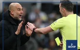 SBOTOP: Pep Guardiola Voices Frustration Over VAR After Man City’s Carabao Cup Controversy with Antoine Semenyo’s Disallowed Goal