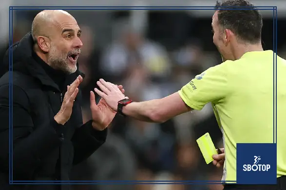 SBOTOP: Pep Guardiola Voices Frustration Over VAR After Man City’s Carabao Cup Controversy with Antoine Semenyo’s Disallowed Goal