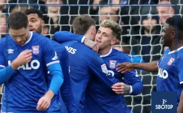 SBOTOP: Ipswich Town Cruise Past Blackburn Rovers 3-0 to Maintain Strong Promotion Push