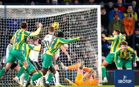 SBOTOP Derby County 1-1 West Brom: Baggies Halt Poor Away Form with Late Chris Mepham Equalizer